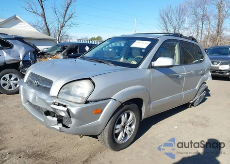 2007 Hyundai Tucson Limited/Se from USA, damaged, VIN KM8JN12D77U691165